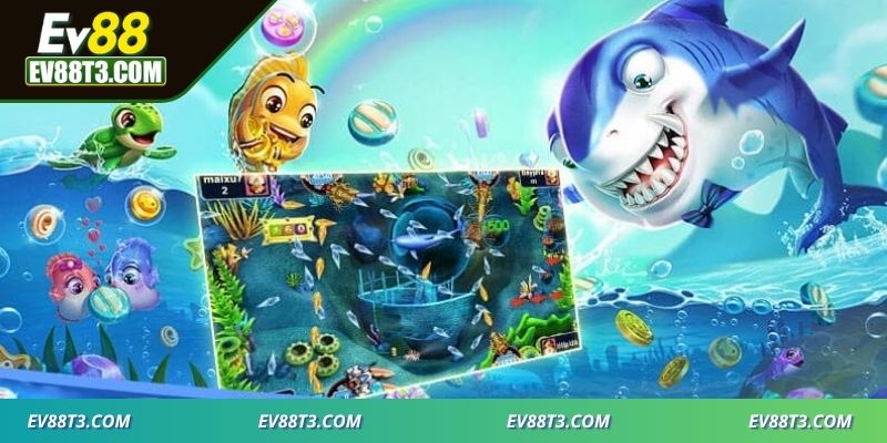 Bắn cá là game siêu hot ở Ev88