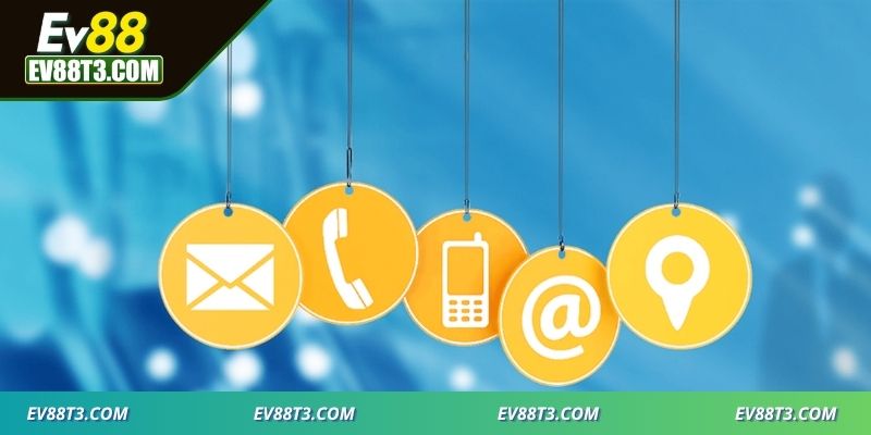 Trò chuyện với nhân viên hỗ trợ qua chat trực tuyến của EV88