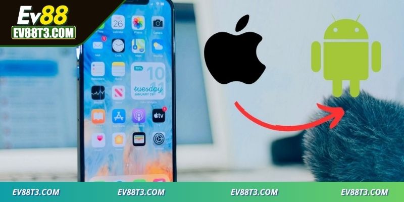 Dùng điện thoại Iphone để tải app về máy